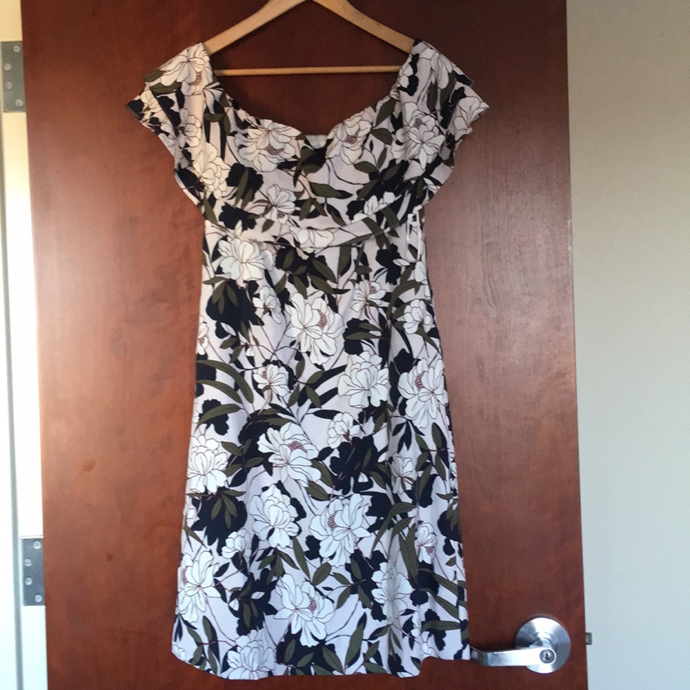 Banana republic off shoulder dress